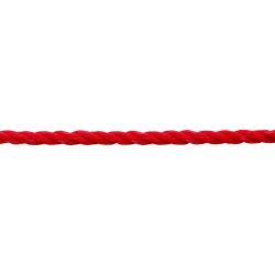 Suki Pp Rope, Twisted, Red, 8Mm, 15 Metres