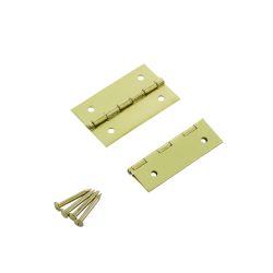 Suki Casket Hinge 18X 30  Brass Plated