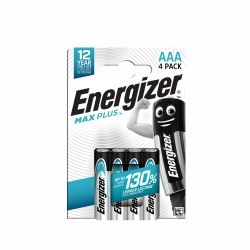 Energizer Maxplus AAA 4 Pack