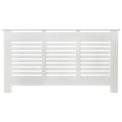 Woodies Contemporary Radiator Cabinet White Large 1.5M