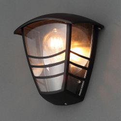 Perdita Curved Half Wall Lantern