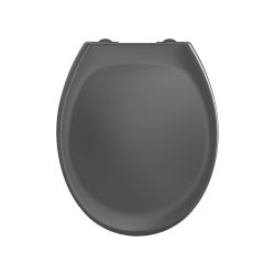Tema Opal Deluxe Soft Close Toilet Seat Grey