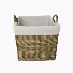 Log Basket Honey Small