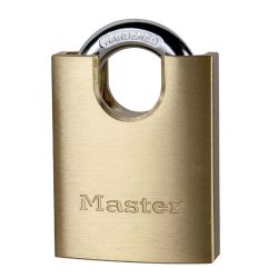 Master Lock 50mm Closed Shackle Brass Padlock 