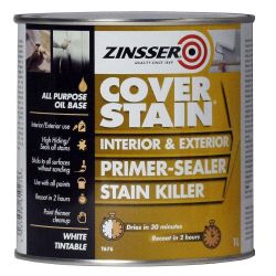 Zinsser Cover Stain Primer Sealer 1Ltr