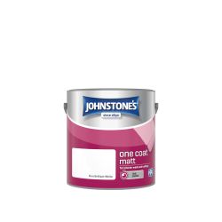 Johnstone's One Coat Paint Brilliant White 2.5 Litre