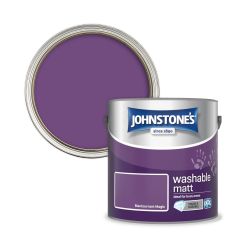 Johnstone's Washable Paint Blackcurrant Magic 2.5 Litre