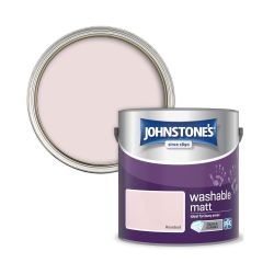 Johnstone's Washable Paint Rosebud 2.5 Litre