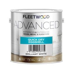 Fleetwood 1L Water Based Eggshell Bw