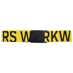 Snickers Workwear Logo Belt - Black & Yellow