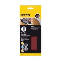 Stanley 150G Unpunched Sanding Sheet - 5 Piece