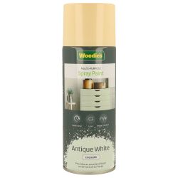 Woodies 400ml Gloss Antique White Spray
