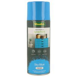 Woodies 400ml Gloss Light Blue Spray