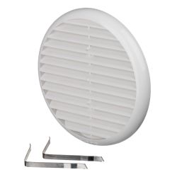 Pro Plumb 160Mm White Round Vent