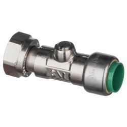 Pro Plumb 1/2" Pushtite Str. Pattern Service Valve