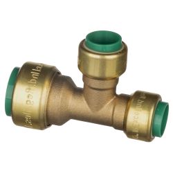 Pro Plumb 3/4" X 1/2" X 1/2" Pushtite Unequal Tee