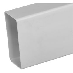 Pro Plumb 1M Length 110Mm X 54Mm Flat Channel Duct