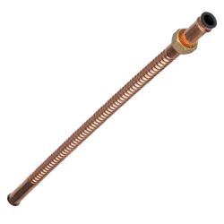 Pro Plumb 1/2" Copper Flexible Tap Connector C/W Swivel Nut