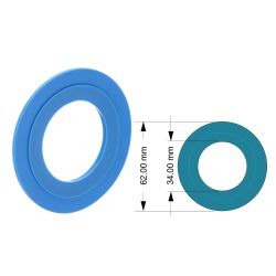 Pro Plumb Replacement Wc Flush Valve Washer (Universal)