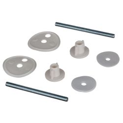Pro Plumb Fixing Set Traditional Toilet Seat Hinges