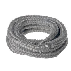 Pro Plumb Stove Care 2M Of 6Mm Glass Fibre Rope Charcoal