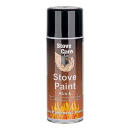Pro Plumb 400Ml Tin Of Stove Care Stove Paint - Matt Black