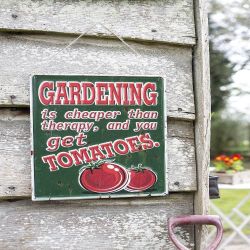 Tomatoes Garden Sign
