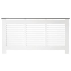 Woodies Contemporary Radiator Cabinet Two Tone Large 1.5M