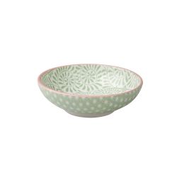 Geo Dip Bowl Green