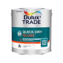 Dulux Trade Quick Dry Gloss Pure Brilliant White 2.5L