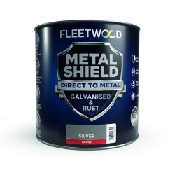 Fleetwood 1Ltr Metal Shield Gloss Silver
