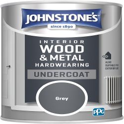 Johnstone's 0.75L Hardwearing Undercoat Grey