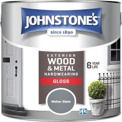 Johnstone's 2.5Ltr Exterior Hardwearing Gloss