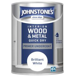 Johnstone's 0.75L Quick Dry Primer Undercoat Brilliant White
