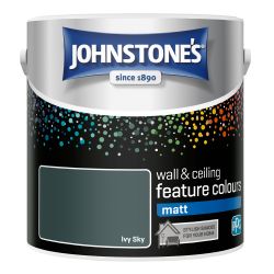 Johnstone's 2.5Ltr Feature Wall Matt Ivy Sky
