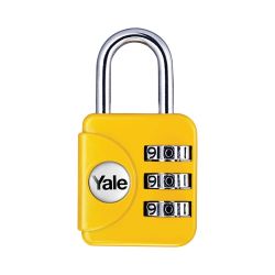 Yale 30mm Combination Padlock - Yellow