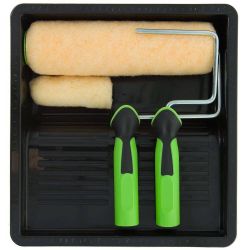 Woodies 9inch And Mini Paint Roller Set - 5 Piece Kit