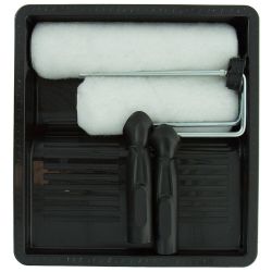 Basics 9inch And 7inch Paint Roller Set - 5 Piece Kit