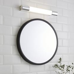 Bari Shaver Lt With Integral Shaver Socket Chrome