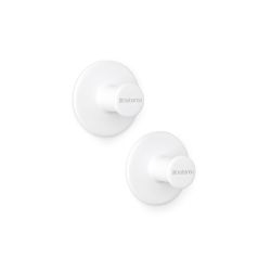 Brabantia Renew Towel Hooks White