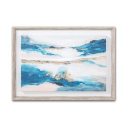 Framed Abstract 50X70Cm Hand-Painted Finish