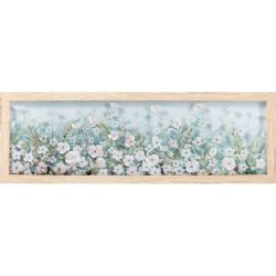 Framed Floral 60X20Cm