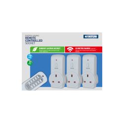 Remote Control Socket Pack Of 3