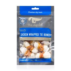 Dog Deli Chicken Wrapped Tie Bones 100g