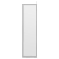 Overdoor Mirror White 34cm x 126cm
