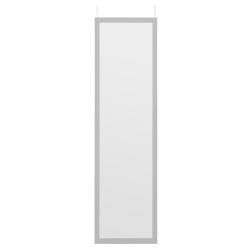 Overdoor Mirror Grey 34cm x 126cm