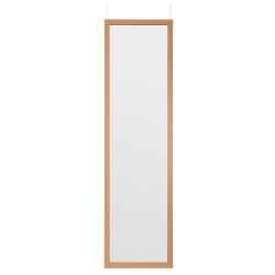 Overdoor Mirror Oak 34cm x 126cm