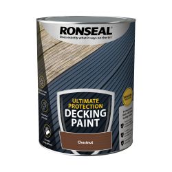 Ronseal Ultimate Protection Decking Paint Chestnut 5L