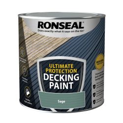 Ronseal Ultimate Protection Decking Paint Sage 2.5L
