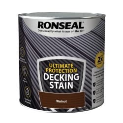 Ronseal Ultimate Protection Decking Stain Walnut 2.5L
